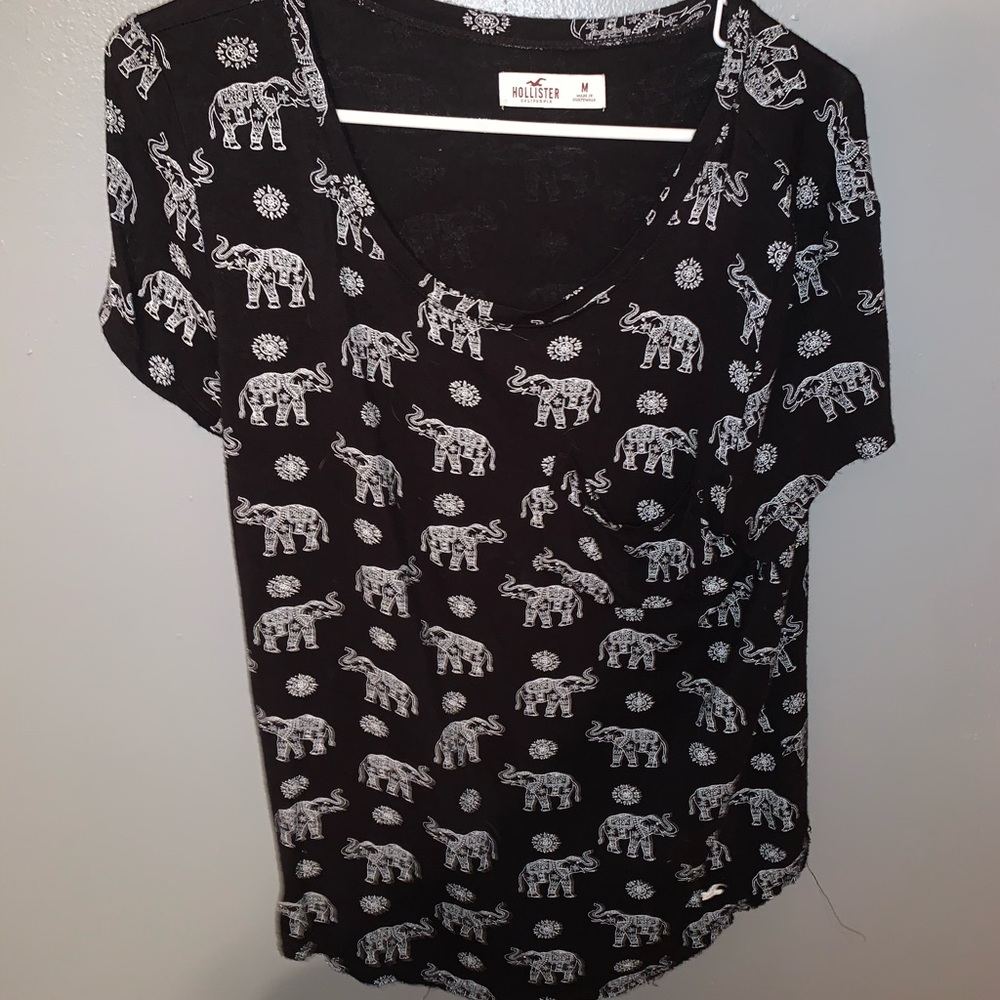 elephant printed t-shirt